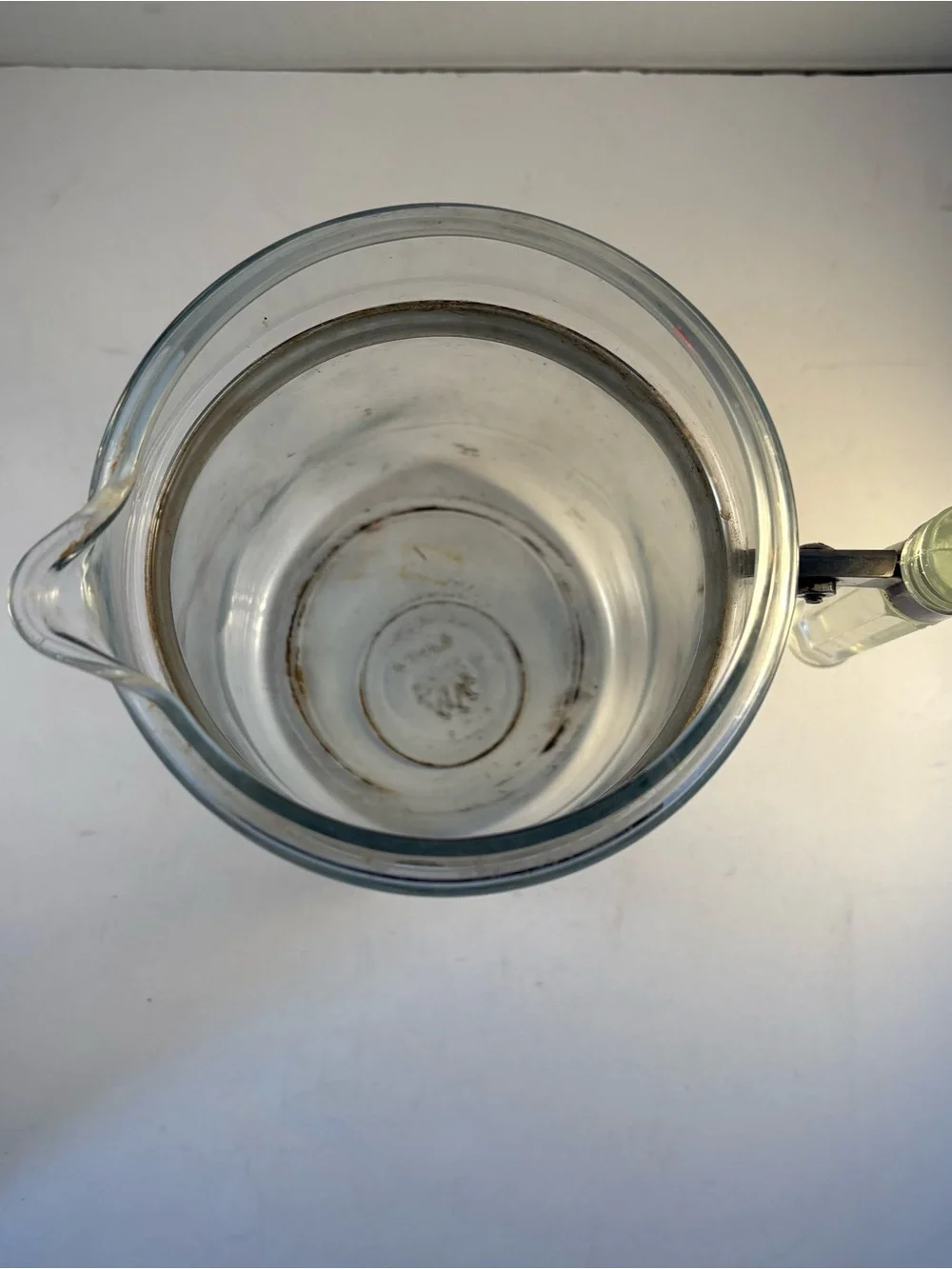 Vtg Pyrex Flameware 6 Cup Glass Coffee Percolator Pot Carafe Replacement No Lid